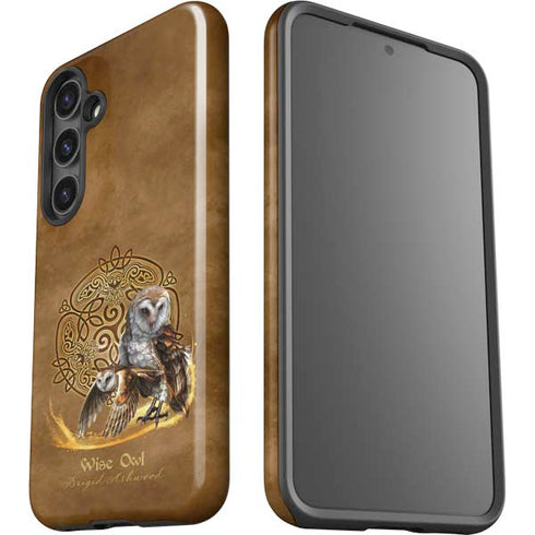 Owl Celtic Knot by Brigid Ashwood Galaxy S25 Plus Impact Case